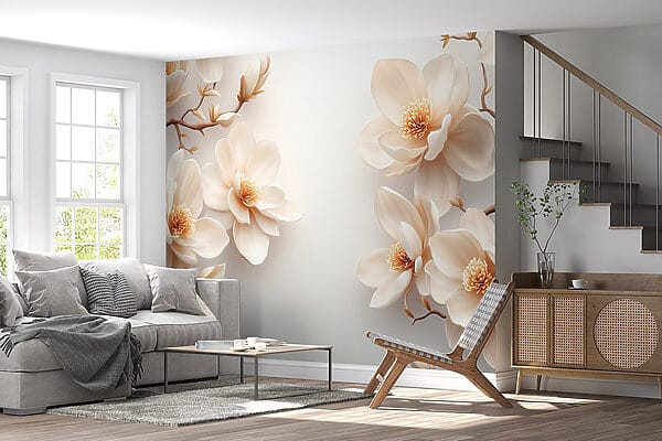 Groupe de fleurs blanches Groupe de fleurs blanches