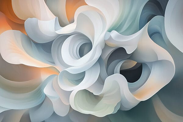 Formes fluides aux teintes douces et pastel Formes fluides aux teintes douces et pastel