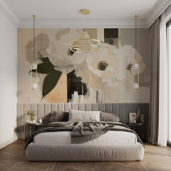 Peinture de fleurs blanches Peinture de fleurs blanches