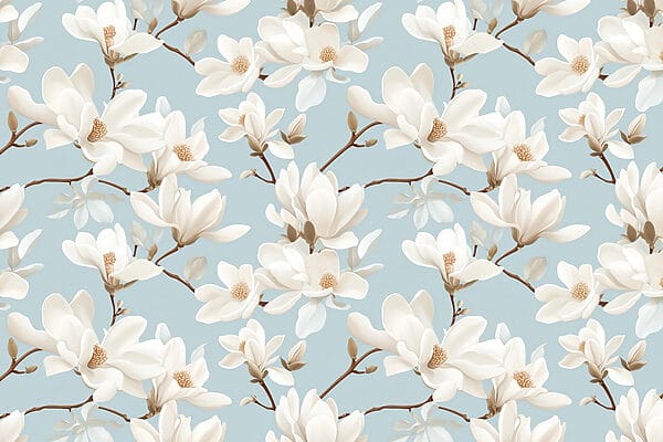 Motif de fleurs blanches Motif de fleurs blanches