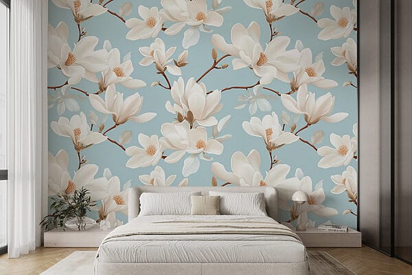 Motif de fleurs blanches Motif de fleurs blanches