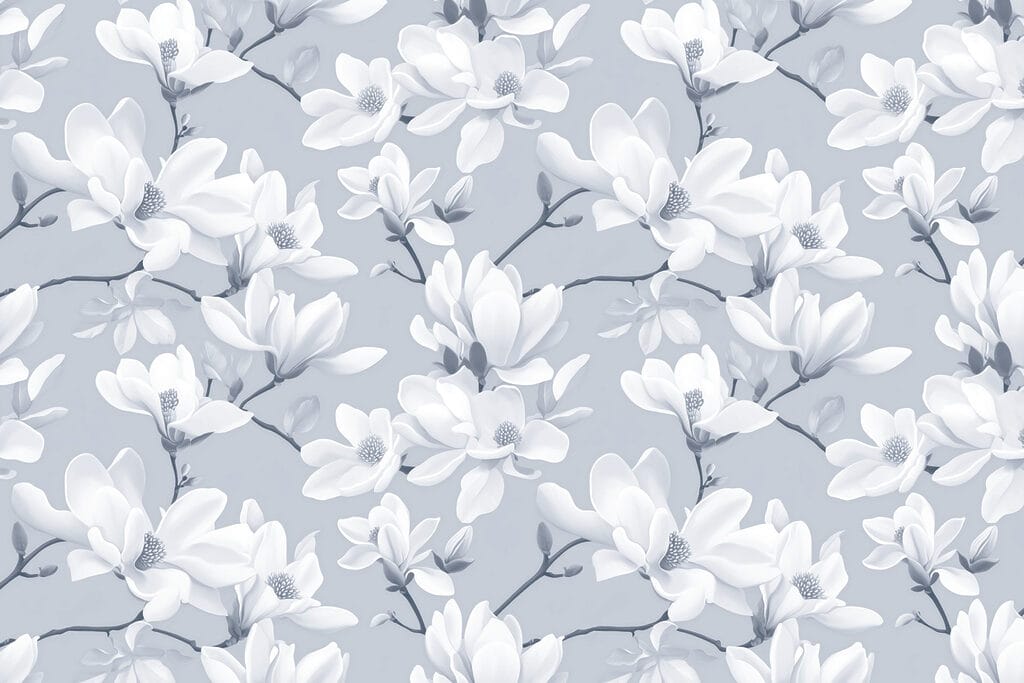 Motif de fleurs blanches Motif de fleurs blanches