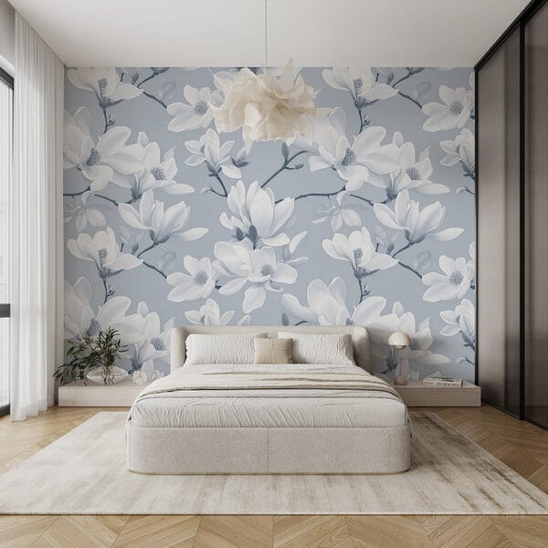 Motif de fleurs blanches Motif de fleurs blanches