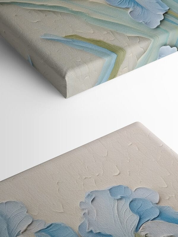 Peinture de fleurs sur un mur Peinture de fleurs sur un mur