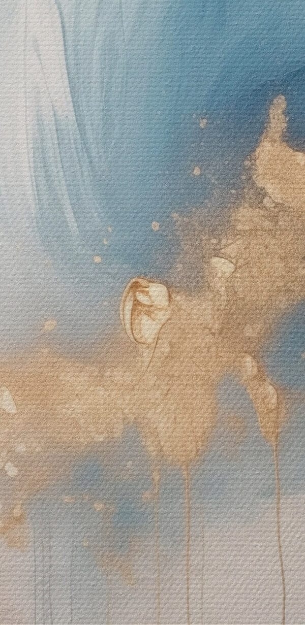 Vagues abstraites de bleu et de crème. Vagues abstraites de bleu et de crème.