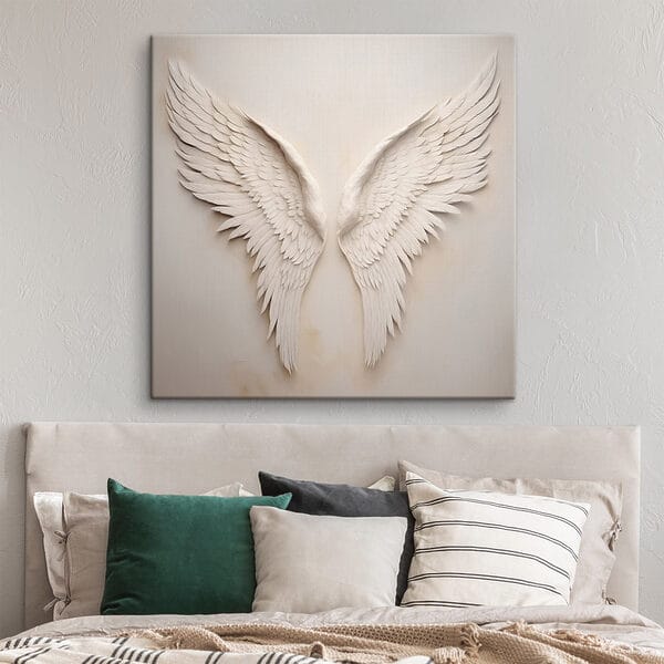 Paire d'ailes blanches Paire d'ailes blanches