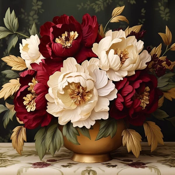 Vase de fleurs sur une table Vase de fleurs sur une table