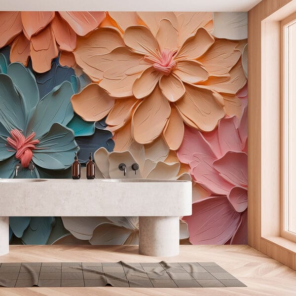 Groupe de fleurs en papier Groupe de fleurs en papier