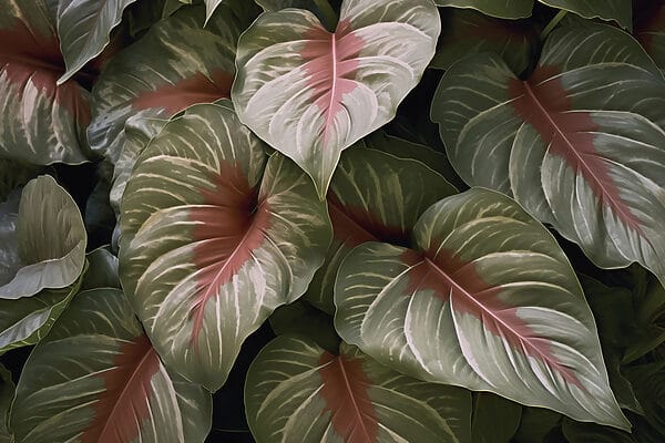 Feuilles vertes luxuriantes aux teintes vibrantes Feuilles vertes luxuriantes aux teintes vibrantes