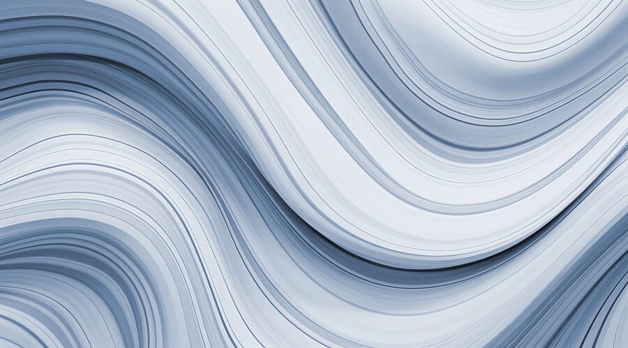 Lignes ondulées blanches et grises