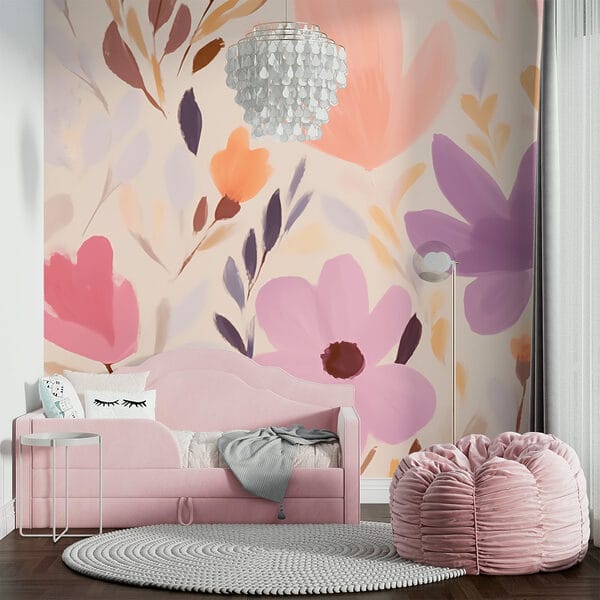 Peinture de fleurs et de feuilles Peinture de fleurs et de feuilles