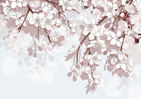 Delicate blossoms in soft hues Delicate blossoms in soft hues