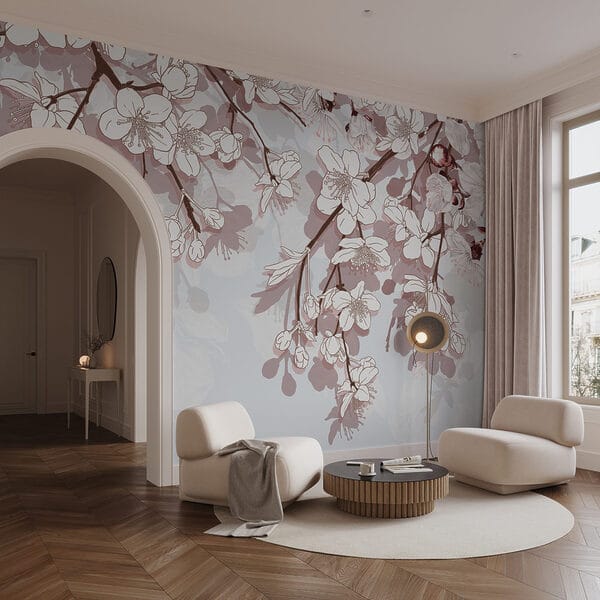 Delicate blossoms in soft hues Delicate blossoms in soft hues