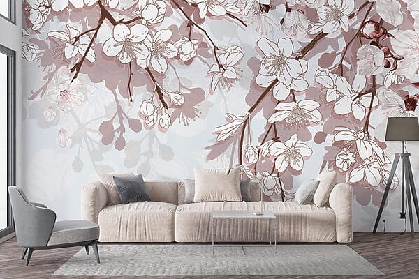 Delicate blossoms in soft hues Delicate blossoms in soft hues