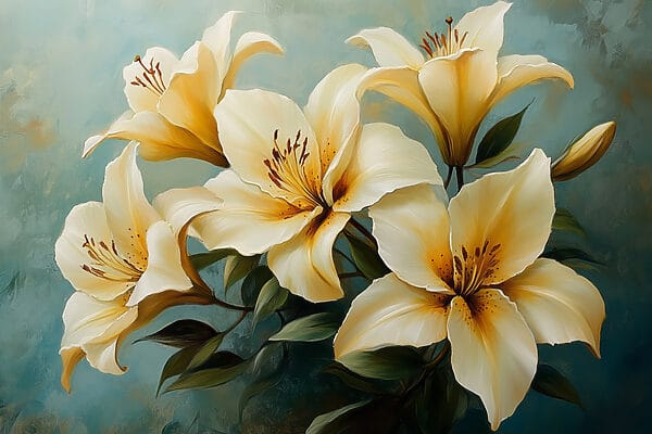 Groupe de fleurs blanches Groupe de fleurs blanches