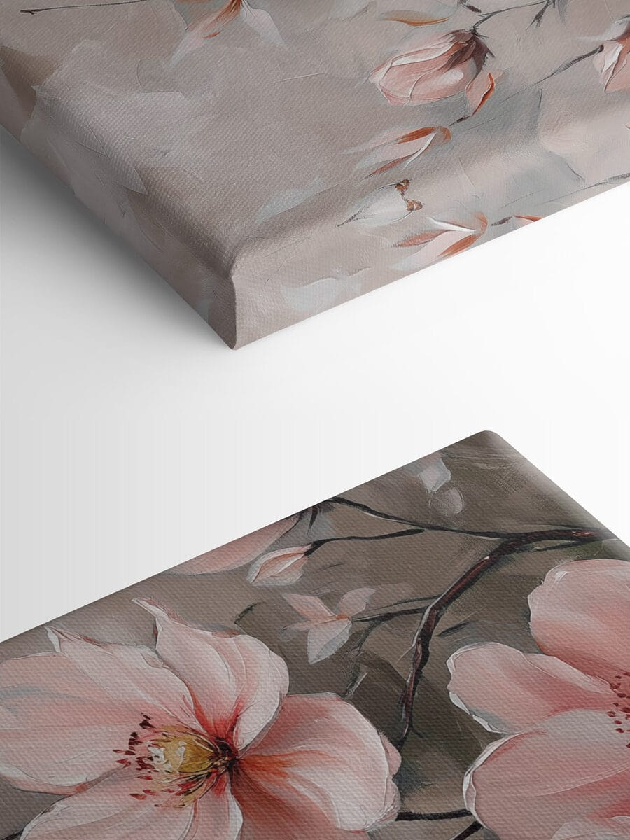 Peinture de fleurs roses Peinture de fleurs roses