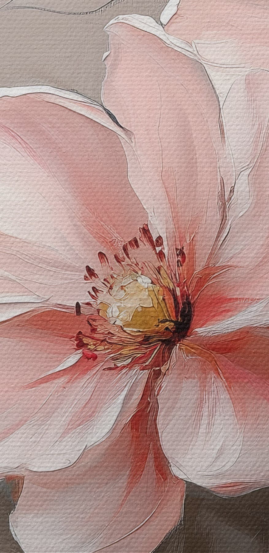Peinture de fleurs roses Peinture de fleurs roses