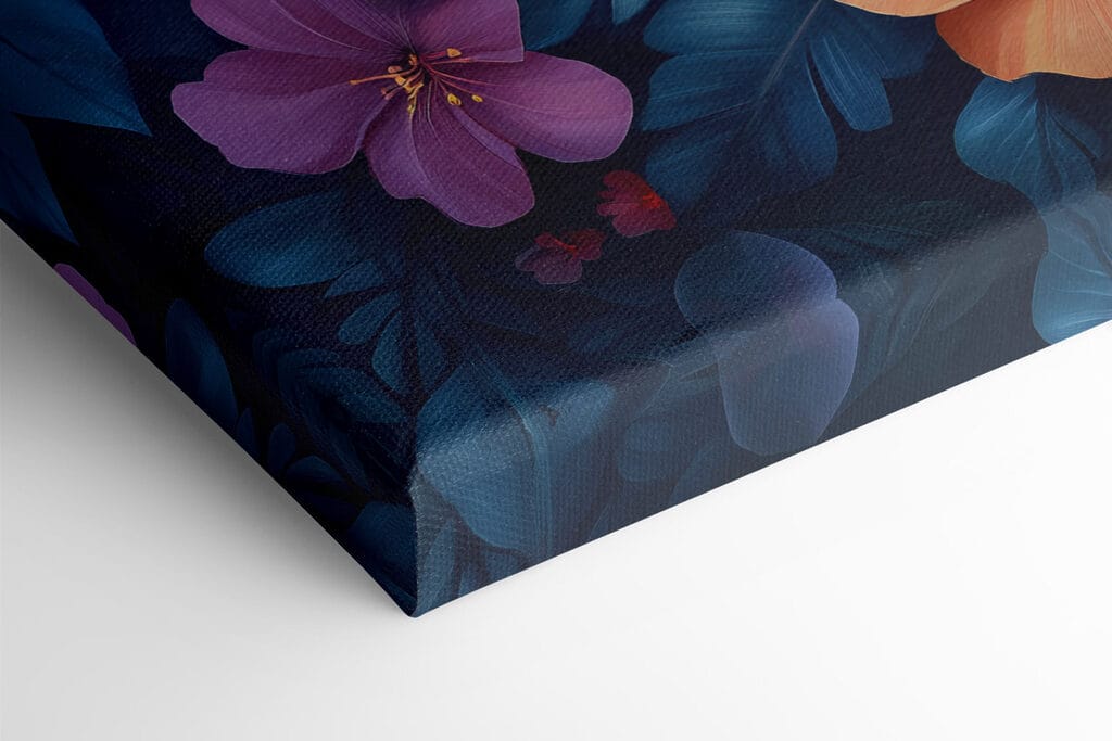 Group of colorful flowers