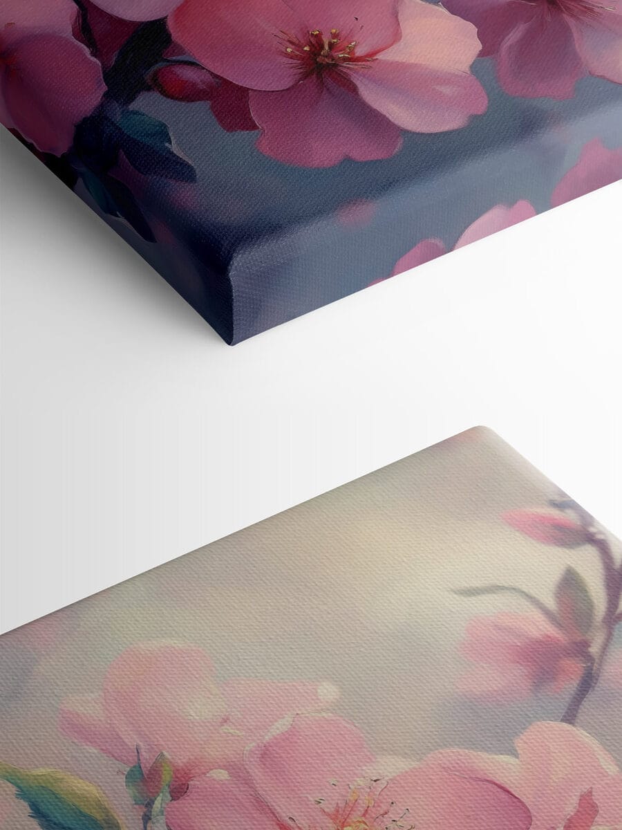 Fleurs délicates dans des tons doux et pastel