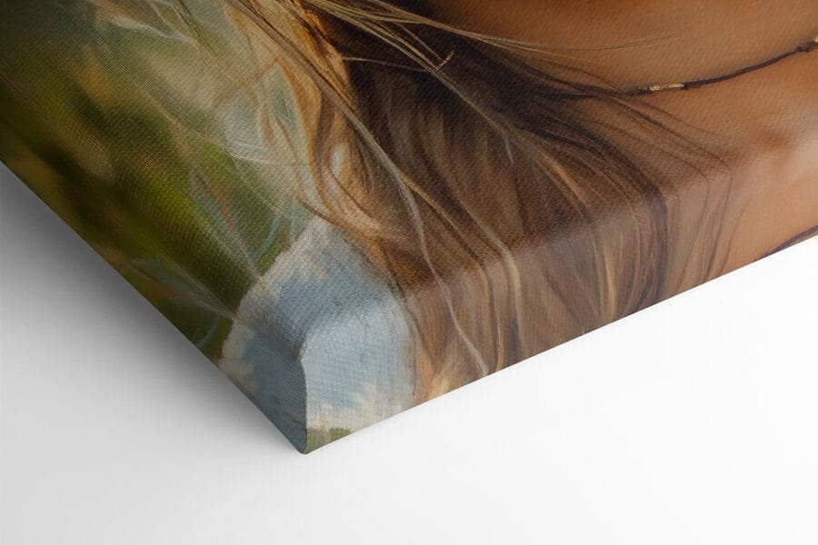 Femme aux yeux verts et taches de rousseur
