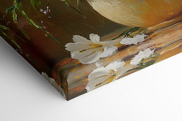 Peinture de fleurs dans un vase Peinture de fleurs dans un vase