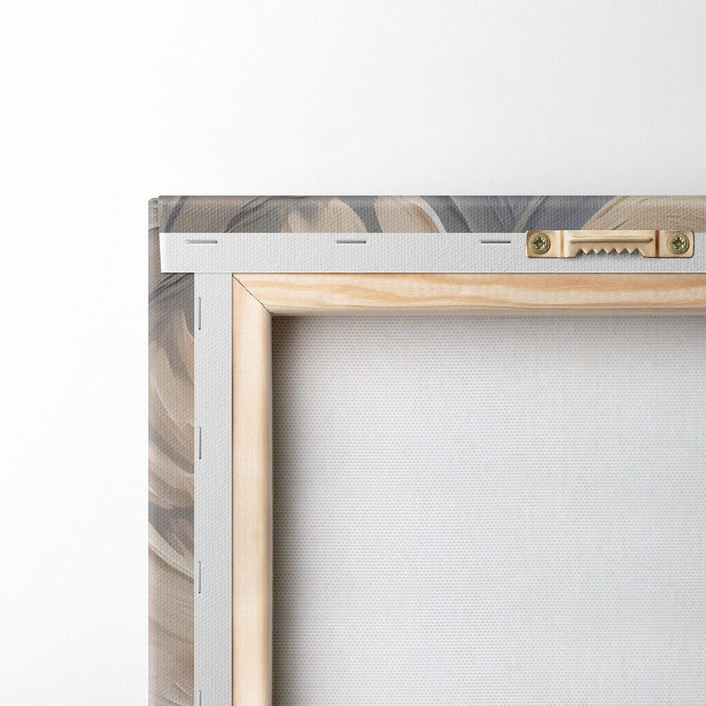 White swan with a black beak