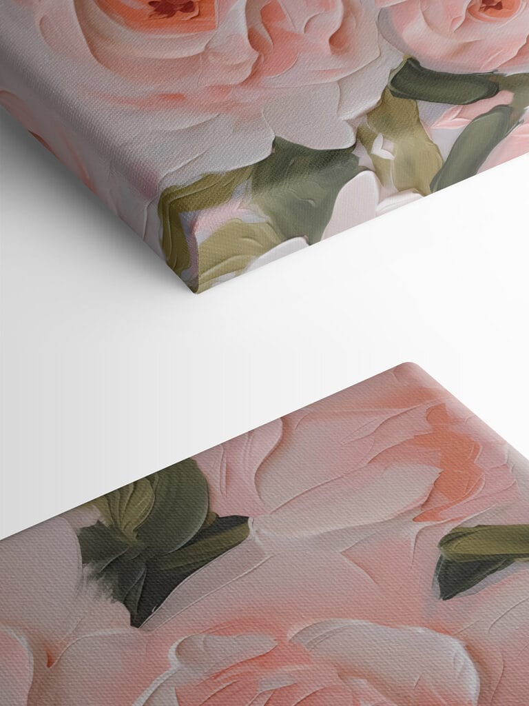 Soft petals in gentle hues