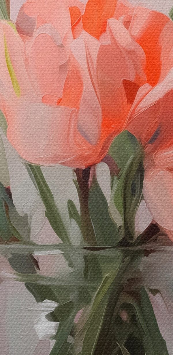 Vase de fleurs roses Vase de fleurs roses