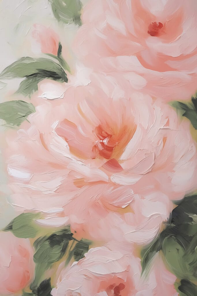 Delicate pink blossoms in full bloom Delicate pink blossoms in full bloom