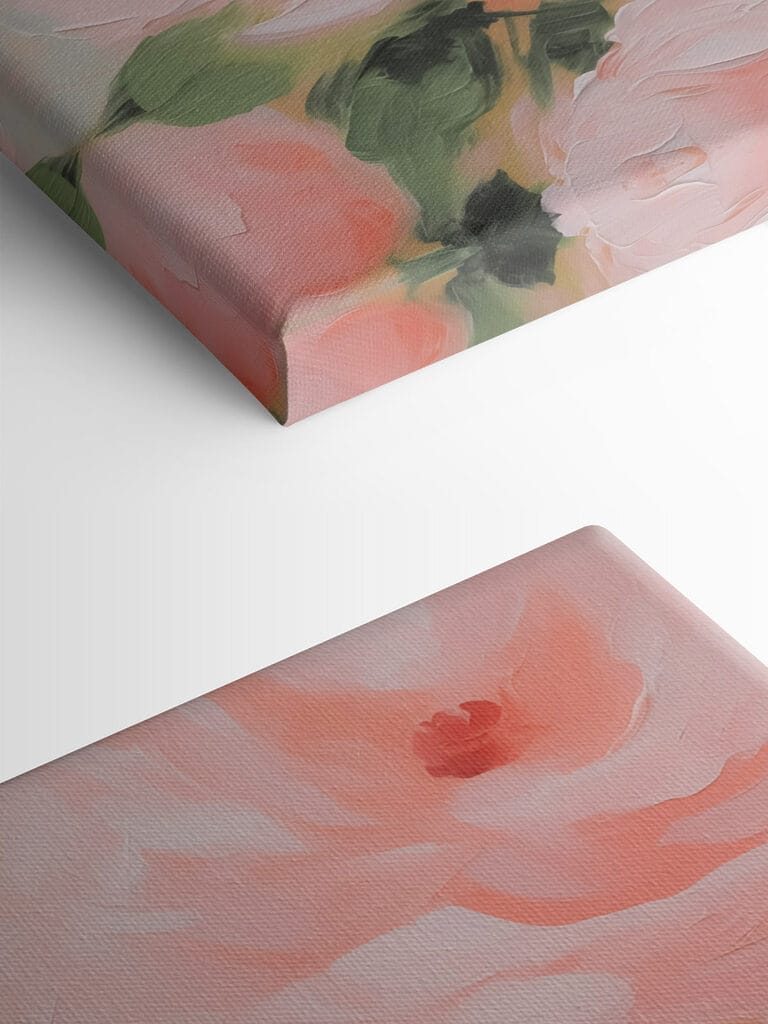 Delicate pink blossoms in full bloom Delicate pink blossoms in full bloom