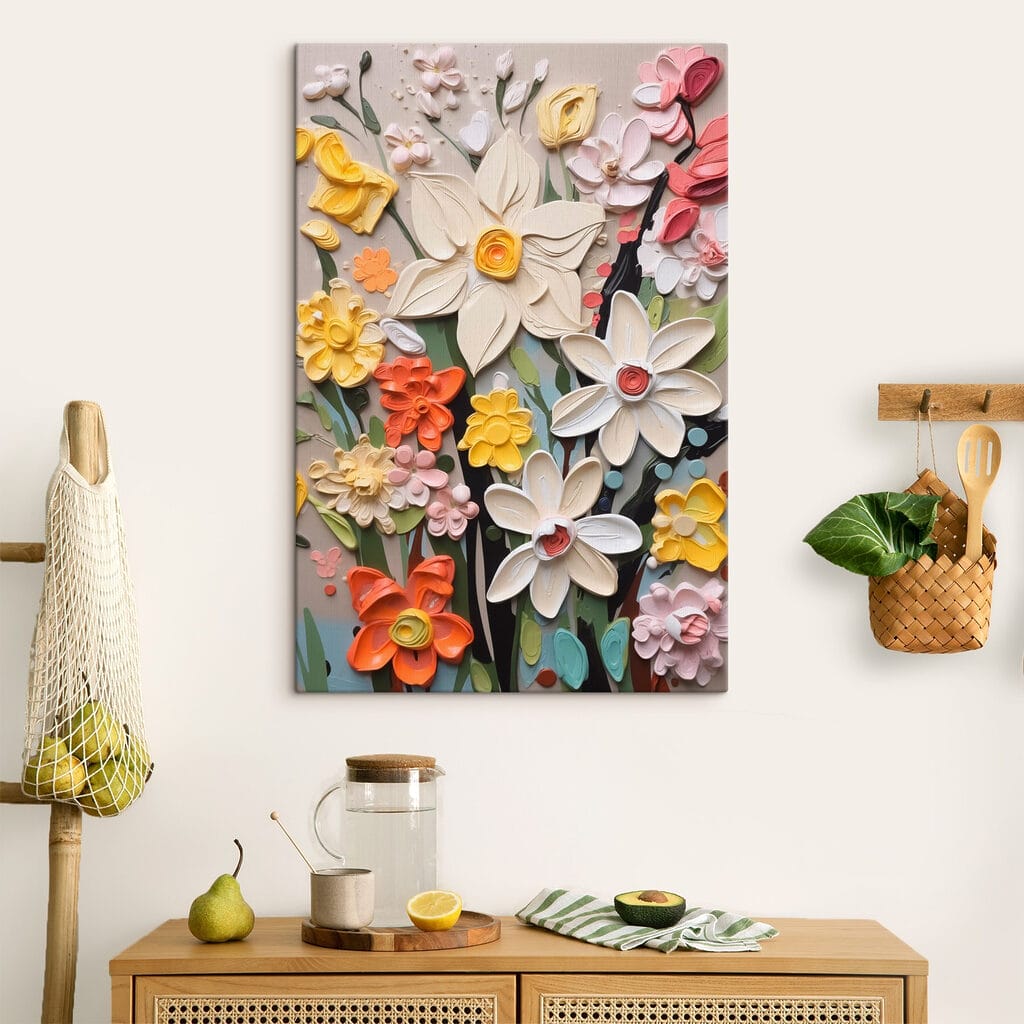 Vibrant bouquet of colorful flowers Vibrant bouquet of colorful flowers