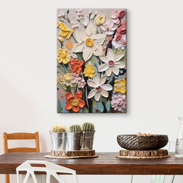 Art mural des fleurs Art mural des fleurs