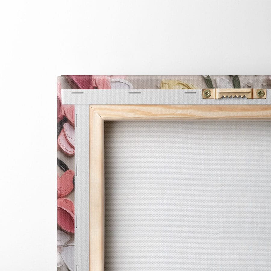 Art mural des fleurs