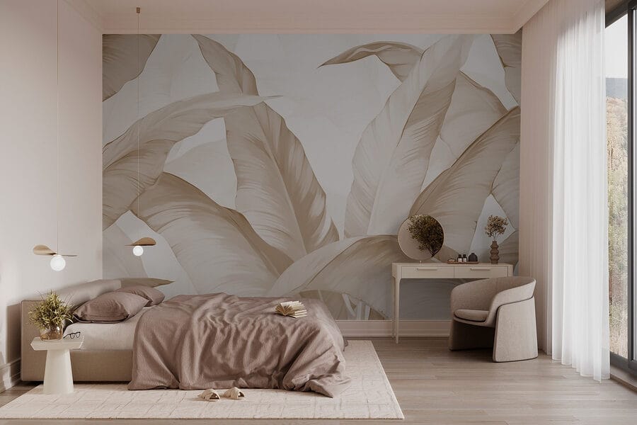 Textures naturelles dans des tons doux