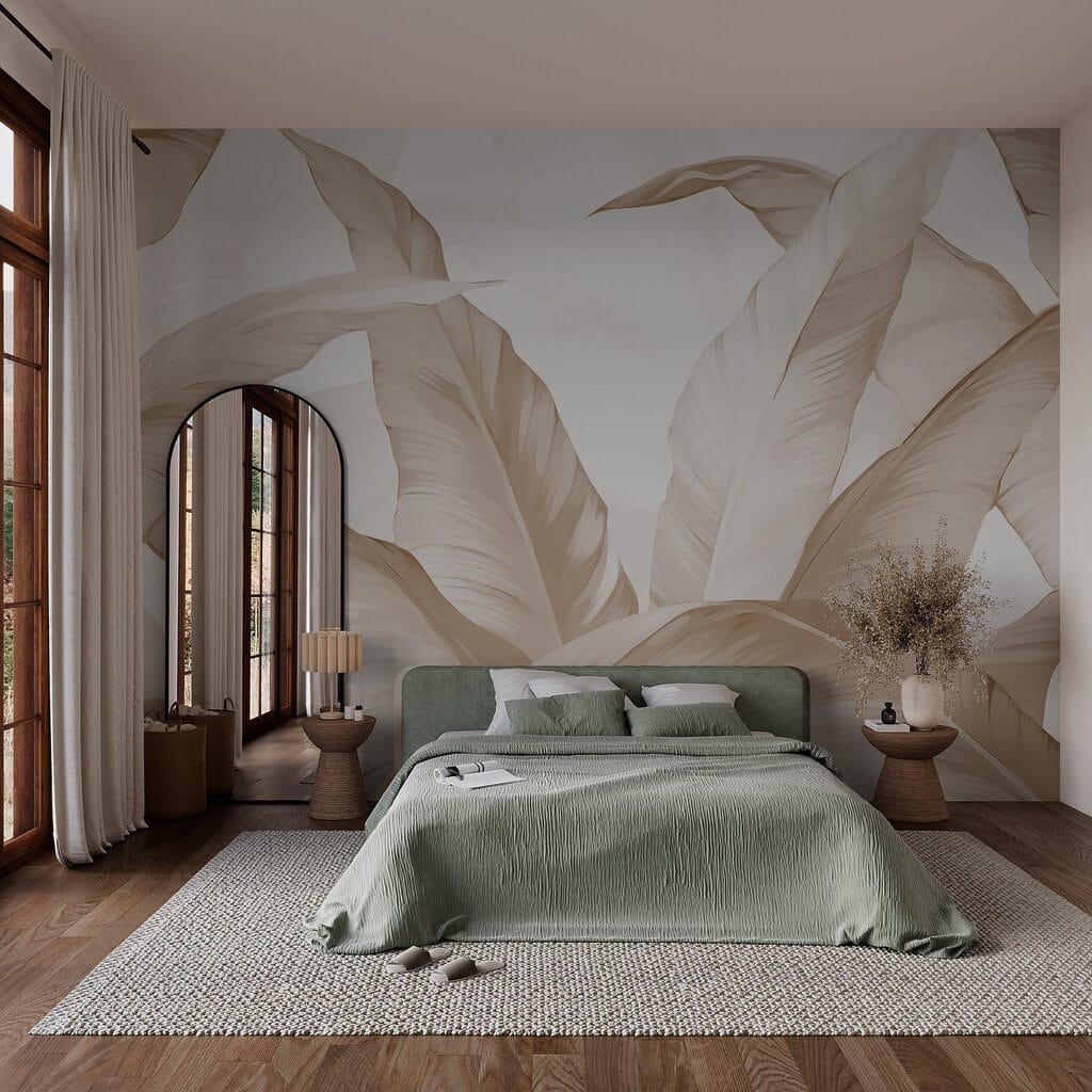 Natural textures in soft tones