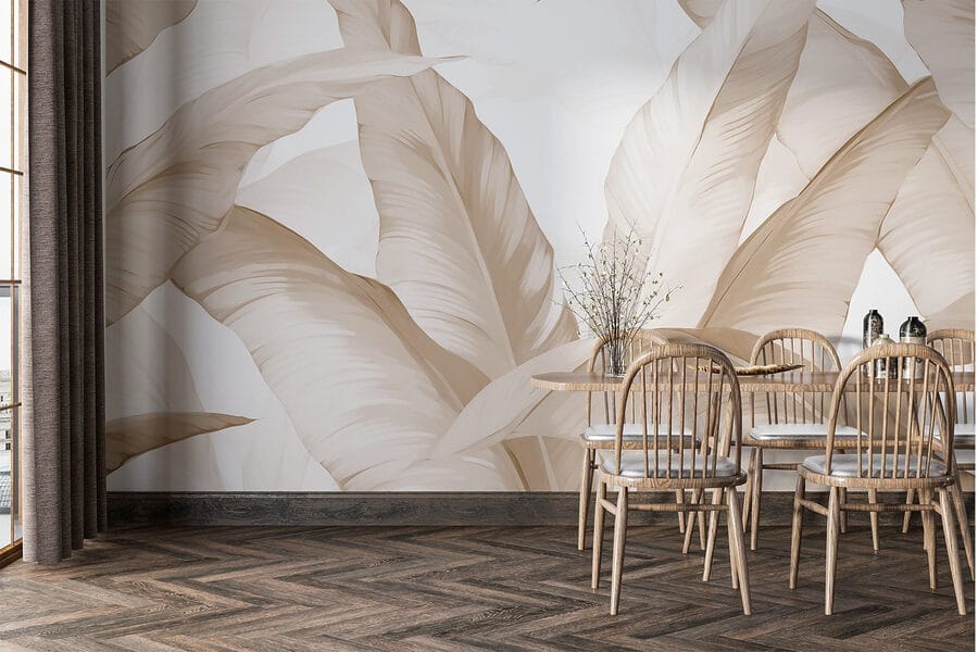 Textures naturelles dans des tons doux
