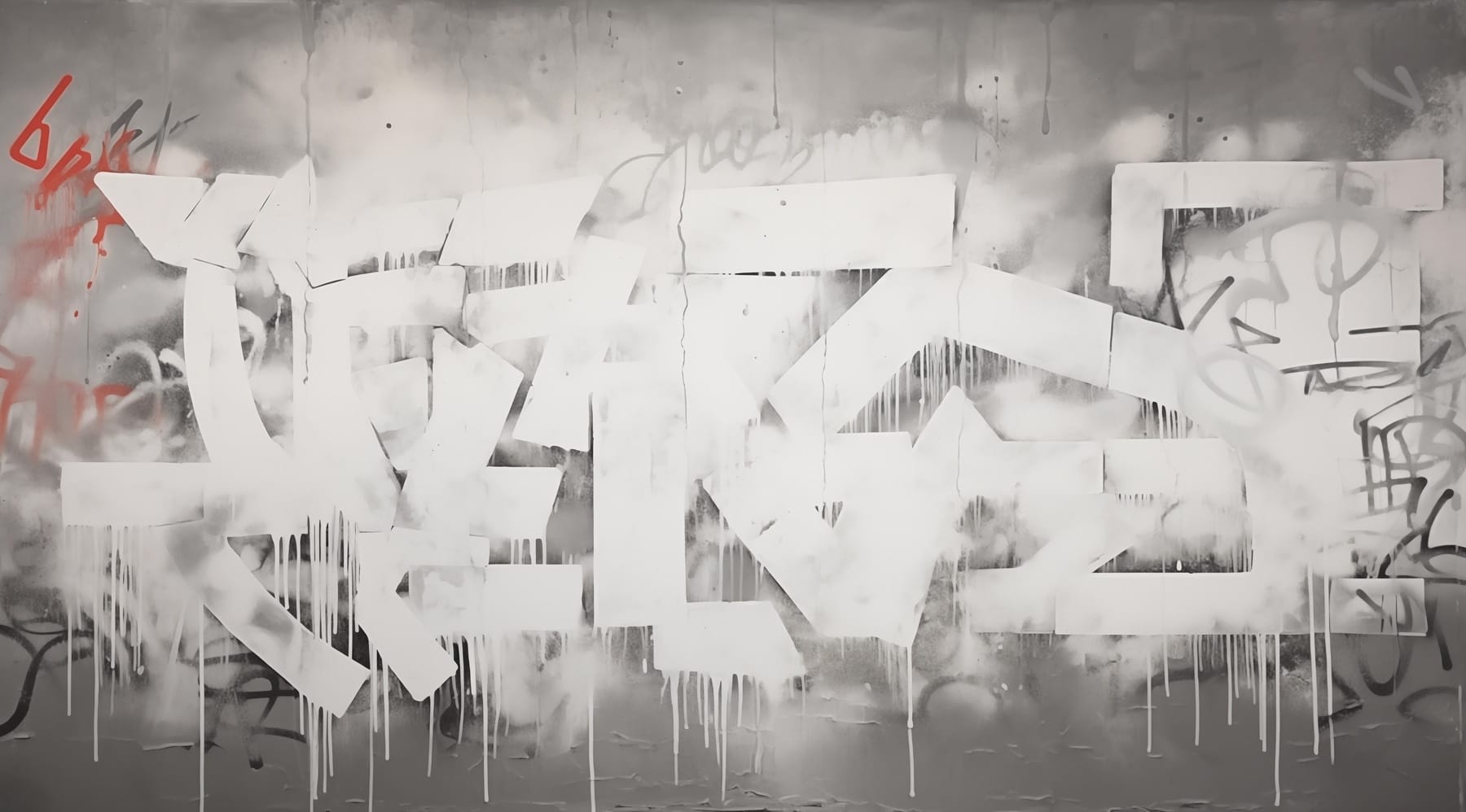 White paint on a wall White paint on a wall