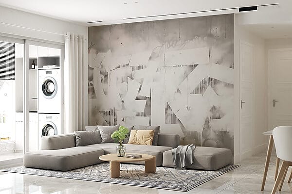 Papier peint Peinture blanche sur un mur (UGS : w03052) Papier peint Papier peint Peinture blanche sur un mur (UGS : w03052)
