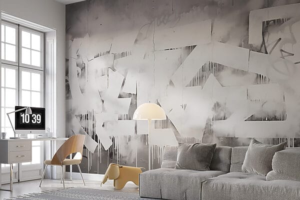 White paint on a wall White paint on a wall