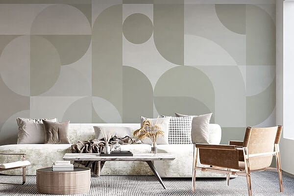 Motif géométrique gris et blanc Motif géométrique gris et blanc