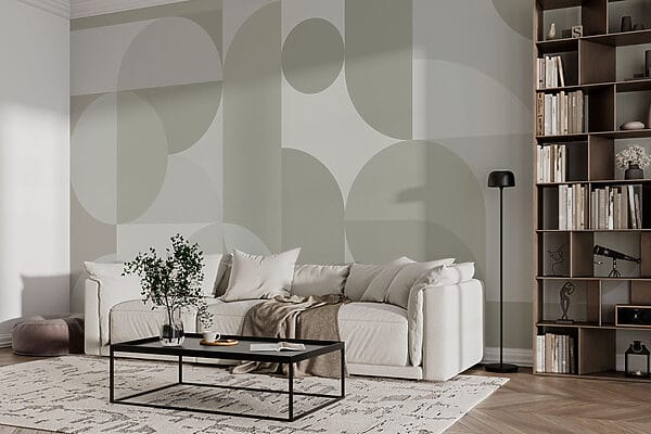 Motif géométrique gris et blanc Motif géométrique gris et blanc
