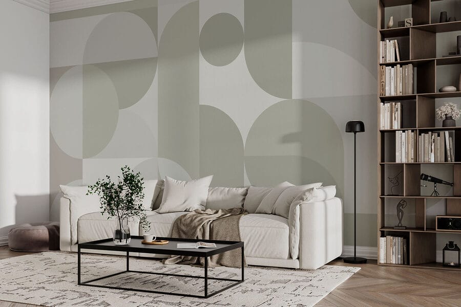 Motif géométrique gris et blanc Motif géométrique gris et blanc