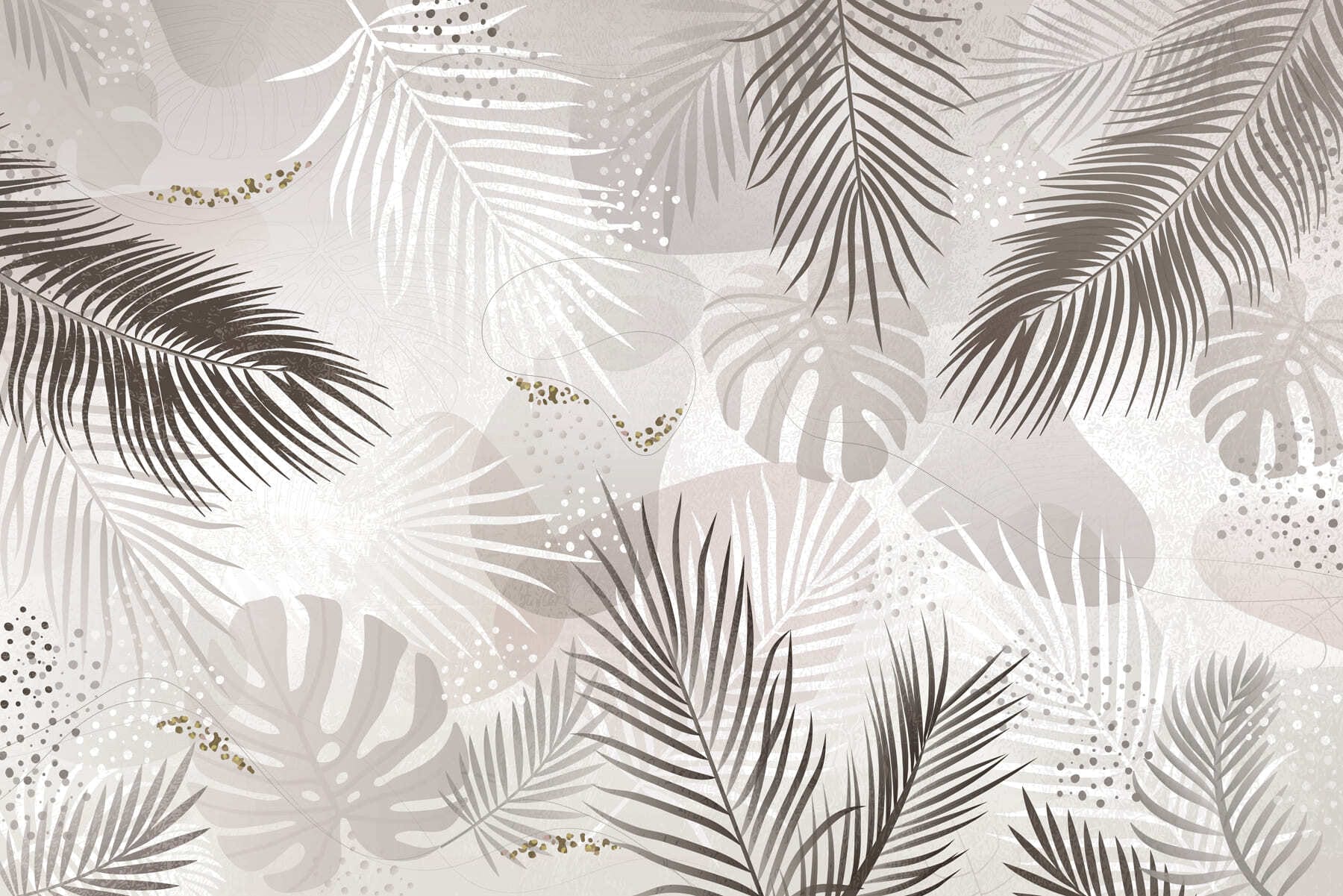 Elegant foliage in soft tones
