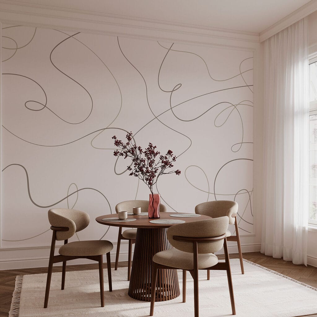 White background with black lines