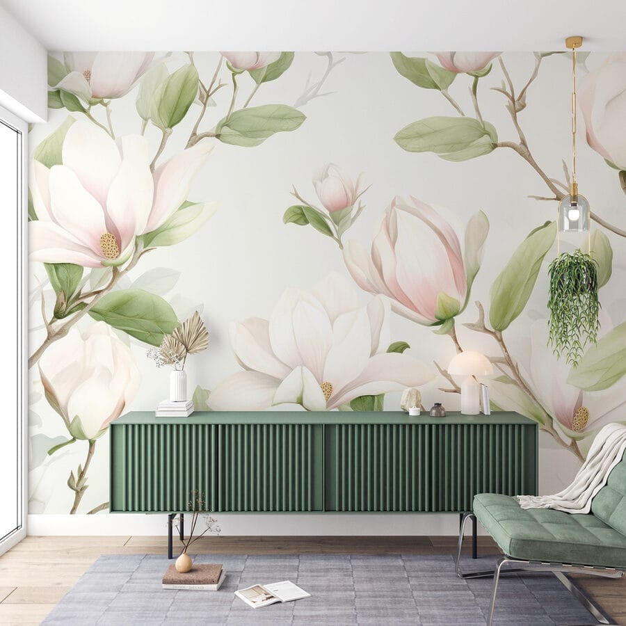 Des fleurs délicates aux teintes douces