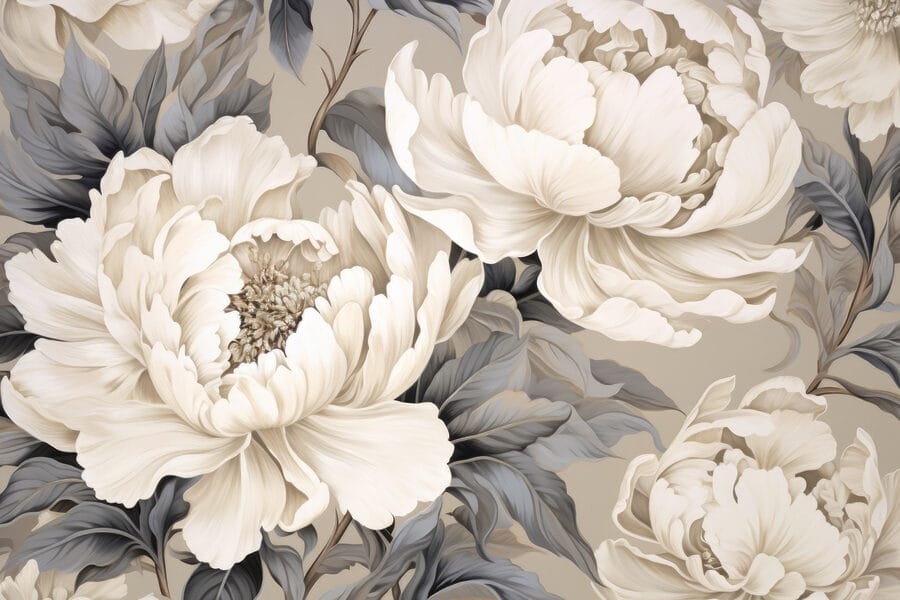 Des fleurs élégantes dans des teintes douces