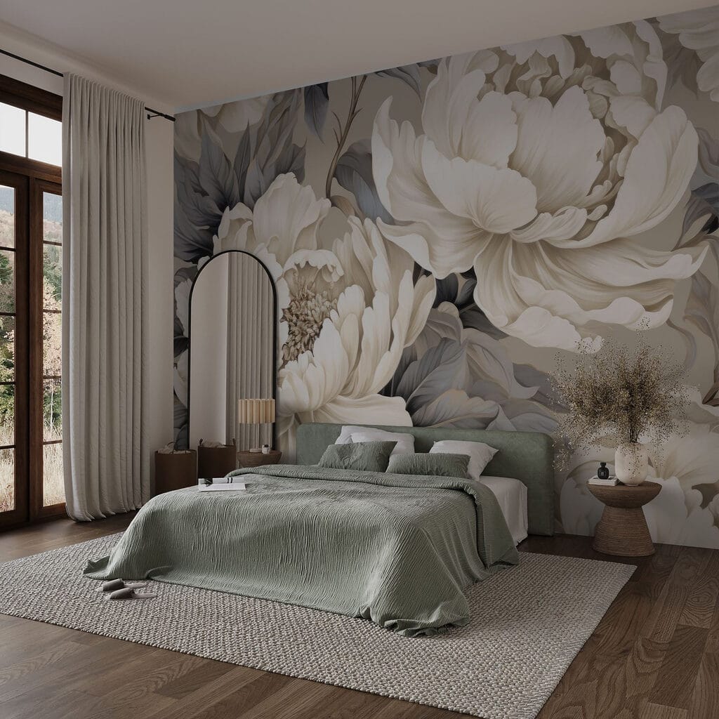 Elegant blooms in soft hues