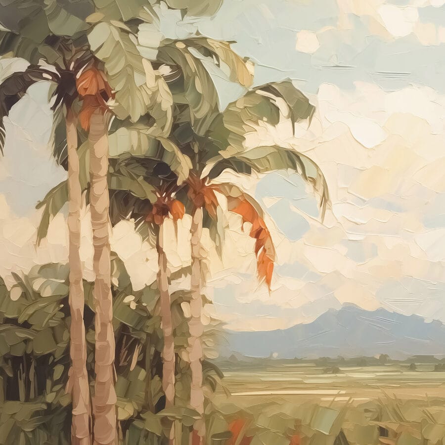 Tableaux Peinture de palmiers – Image 7
