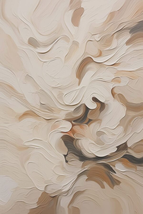 Des teintes douces dans une abstraction fluide. Des teintes douces dans une abstraction fluide.