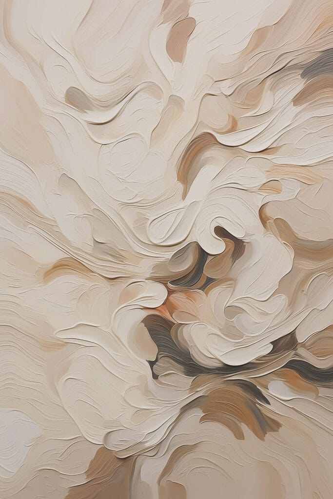Soft hues in flowing abstraction Soft hues in flowing abstraction